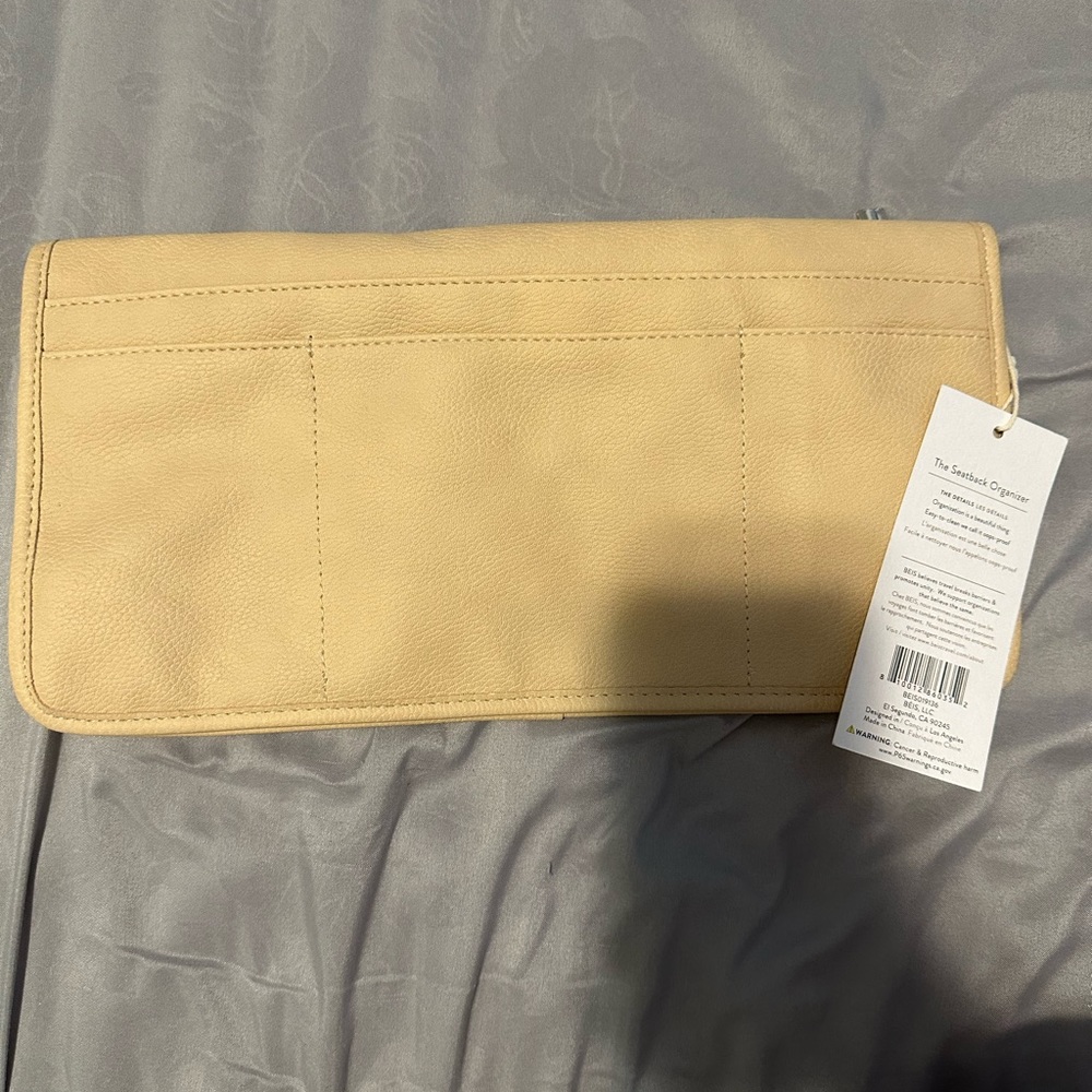Beis Seatback Organizer (Beige)